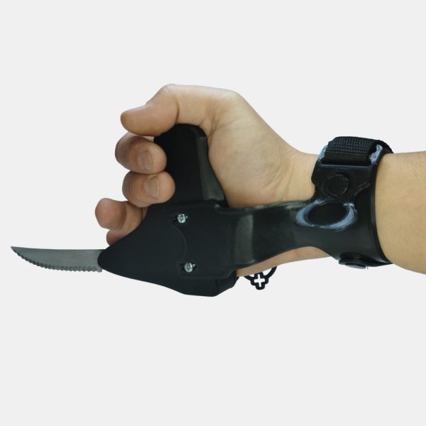 Cuchillo linea media con agarre palmar y estabilizador de muñeca - Imagen 2