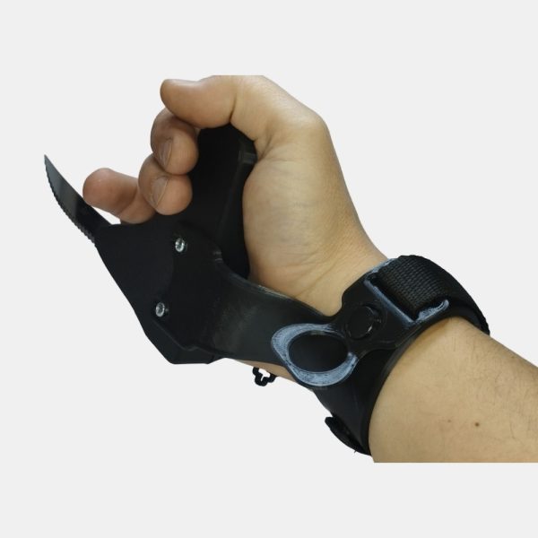 Cuchillo linea media con agarre palmar y estabilizador de muñeca - Imagen 4